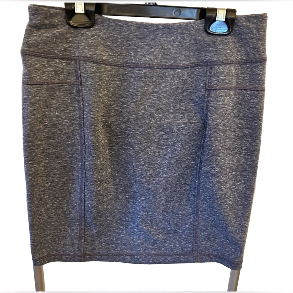 Athleta Heather Blue-Gray Athletic Mini Skirt Size XS